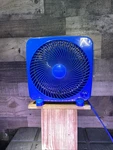 Massey Blue Square Table Fan Electric Corded Quiet Free Shipping Today!. Fixed Price $45.21.