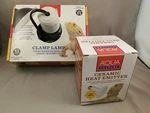 Aqua Culture 5.5 In Clamp & Ceramic Heat Emitter, Non-light, 100 Watts. Fixed Price $16.00.