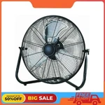 Mainstays New 20 Inch 3-SPEED High Velocity Steel Floor Fan, Black. Fixed Price $51.69.