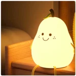 Pear-shaped Children's Night Light Gentle Led Desk Lamp For Kids, Soft Glow Be. Fixed Price $19.89.
