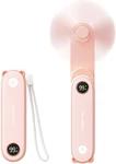 Sweetfull Portable Handheld Mini Fan With Led Display, 3-IN-1 Personal Foldable. Fixed Price $15.66.