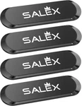 Salex Black Magnetic Mounts 4 Pk Flat Cell Phone Holder Car Dashboard Universal. Fixed Price $19.99.