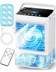 Coolech Small Air Conditioner W/ SPEEDS3 Modes, Remote, 1100ML Tank Humidif.... Fixed Price $72.90.
