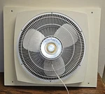 Vtg Lasko Window Fan 2155A Three Speed Reversible 16 Inch. Fixed Price $44.75.