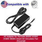 Ac Adapter For Vornado 693DC 623DC 610DC 683DC Smart Air Circulator Fan PC3-0185. Fixed Price $23.98.