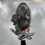 Roadpro 12V Portable Clip-on Fan Black For Vehicle, Car, Truck, Rv, Auto Use. Fixed Price $9.99.