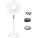 Technical Pro Wifi Enabled 16" Standing Fan, Compatible With Google/amazon Alexa. Fixed Price $114.99.