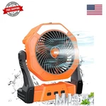 Portable Misting For Outdoor Cooling, 8-35HRS Battery Powered Fans.... Fixed Price $63.98.