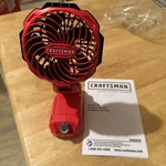 Craftsman V20 Cordless Personal Fan Adjustable Bare Tool CMCE010. Fixed Price $31.49.