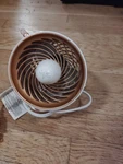 Vornado Pivot 4" Personal Air Circulator Fan White Rose Gold Desk Table Room. Fixed Price $35.00.
