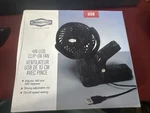 Roadpro Rpusbfan Hvac Dual Defroster Portable Mini Cooling Fan, Clip. Fixed Price $14.76.