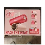 Shark Chillpill 3-IN-1 Misting Fan Rechargeable Adjustable Pink Battery Usb. Fixed Price $120.00.