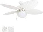 Ceiling Fans Inland Breeze, 52 Inch Tropical Indoor Outdoor With Lig. Fixed Price $183.18.