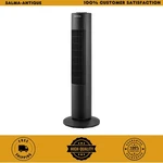 Hampton Bay 29" 3-SPEED Oscillating Tower Fan Black With Carry Handle. Fixed Price $37.99.