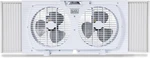 Black+decker 9" Dual Window Fan With 2 Speed Settings, Twin Heads Mech. Fixed Price $43.73.
