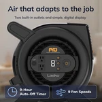 Lasko Pro Performance 9-SPEED Pivoting Dc Motor Utility Fan. Fixed Price $169.99.