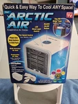 Artic Air Evaporative Cooler W/build In Led Mood Light Cools Humidifies Pure. Fixed Price $32.00.