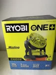 Ryobi PMF01K Bucket Top Misting Fan Kit - Tested Working 18V 1.5AH Battery. Fixed Price $89.99.