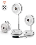 Vevor 10 Inch Foldable Rechargeable Oscillating Fan 3 Remote 9 Speeds. Fixed Price $115.99.