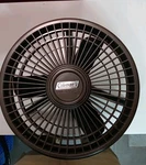 Coleman Portable Fan With Rechargeable Battery Multi-speed. Fixed Price $45.00.
