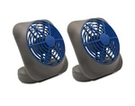 Treva 5 Inch Battery Powered Fan Portable Desk 2 Cooling Speeds With Comp.... Fixed Price $41.34.