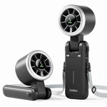 Diveblues Portable Handheld Turbo Fan, 5 Gear Wind, Compact, Obsidian Black. Fixed Price $21.82.