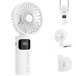 Portable Handheld Fan, Usb Rechargeable Foldable Mini Personal 5200MAH, .... Fixed Price $15.05.