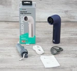 Aecooly Aero Pro Handheld High-speed Fan, Rechargeable Digital Display, Blue. Fixed Price $19.99.