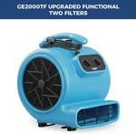 Alorair GE2000TF Cfm 1/3 Hp Mover Carpet Dryer Blower Floor Fan W/timer. Fixed Price $209.00.