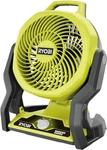 Ryobi RF18-0 18V One+ Cordless 3-SPEED Whisper Fan (bare Tool), Hyper Green. Fixed Price $79.85.