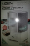 New Unopened The Nizoni Wireless Speaker Fan (model INV00989) 4-IN-1. Fixed Price $14.00.
