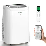 Portable Air Conditioner 10000 Btu Smart App Remote 47DB Quiet Zafro 6000 Sacc. Fixed Price $439.99.