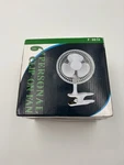 6" Personal Clip-on Fan 2 Speed Adjustable Tilt White Model F-0610 Nib. Fixed Price $14.99.
