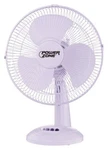 Powerzone FT-30 Oscillating Table Fan, 120 V, Dia 3-BLADE, 3-SPEED,. Fixed Price $27.99.