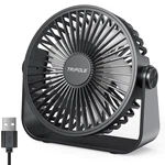 Tripole Usb Desk Fan Portable Mini Powerful 3 Speeds Wind Small, Black. Fixed Price $11.37.