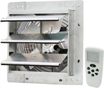 Iliving 10/12/16/18/20/24 Inch Smart Remote Shutter Exhaust Fan With Thermostat. Fixed Price $157.99.