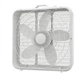 20 Inch Box Fan 3 Speed Full Force Air Circulation Comfort Zone Carry Handle. Fixed Price $74.99.
