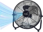20 Inch Industrial Tilting High Velocity 3 Speed Metal Floor Fan, Black. Fixed Price $89.18.