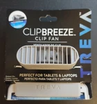 Personal Clip Fan Treva Soft Grip Opens 0.75" Attach Screens Tablets Laptops. Fixed Price $7.99.