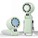 Tripole Portable Handheld Turbo Fan With Ice Cooling, 5 Speed Battery Recharg.... Fixed Price $42.34.