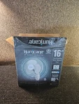 (qty 2) Hurricane 16" Supreme Oscillating Wall Mount Fan W/ 3 Quiet Speed, White. Fixed Price $62.09.
