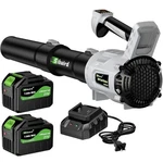 Sihuird Leaf Blower Cordless (2) 21V 7.8AH Batteries And Charger 650CFM. Fixed Price $85.00.
