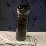 Grelife Tower Fan Black Electric Free Standing Timer Oscillation Multiple Speeds. Fixed Price $20.00.