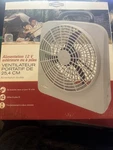 Roadpro RP8000 Accessory Cabin Fan 10", Portable, 9" Blade, 12 V, 6" Fused. Fixed Price $14.42.