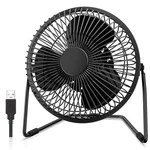 Easyacc 5 Usb Desk Fan, Small Quiet 6 Inchs, Black. Fixed Price $31.51.