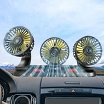 Crethinkaty 12V Car Cooling Three-head Fan, 360 5.59 X 4.72 12.99 Inches. Fixed Price $24.64.