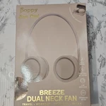 Xo Poppy Stay Cool Breeze Dual Personal Neck Fan With Carry Case New. Fixed Price $8.00.