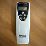 Seville Classics Ultra Slim Line Tower Fan 5-BUTTON Remote Control Tested Works. Fixed Price $14.99.