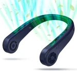 Useeshine Portable Neck Fan Bladeless Indoor Outdoor Travelling - Blue. Fixed Price $21.23.