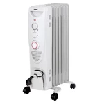 Optimus Portable 7 Fins Oil Filled Radiator Heater With Timer. Fixed Price $126.43.
